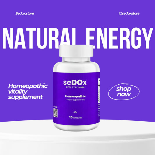 Sedox — Restore Strength, Vitality & Endurance