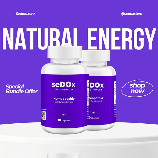 Sedox — Restore Strength, Vitality & Endurance