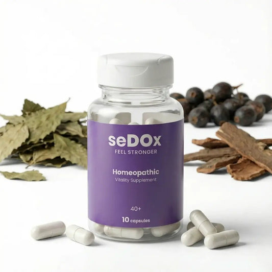 Sedox — Homeopathic Vitality Support (18+ & 40+) - Sedox